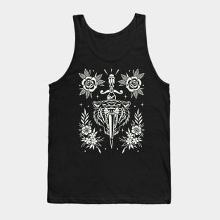 Frame tattoo pattern Tank Top